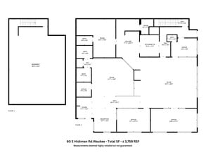 60 E Hickman Rd, Waukee, IA à louer Plan d’étage– Image 1 sur 1