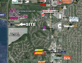 2311-2709 SE Adams Blvd, Bartlesville, OK - VUE AÉRIENNE  vue de carte