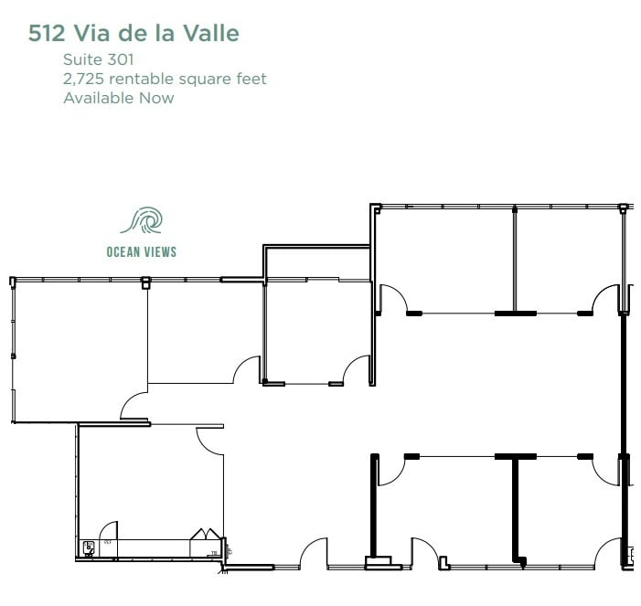 512 Via de la Valle, Solana Beach, CA à louer Plan d’étage– Image 1 sur 1
