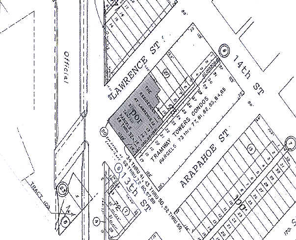 1350 Lawrence St, Denver, CO à vendre - Plan cadastral – Image 2 sur 18