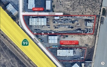 4500 State Rd, Bakersfield, CA - VUE AÉRIENNE  vue de carte - Image1