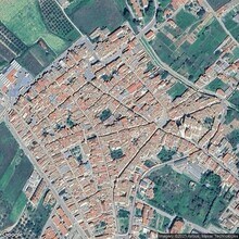 Sant Mateu - Vue aérienne vue de carte