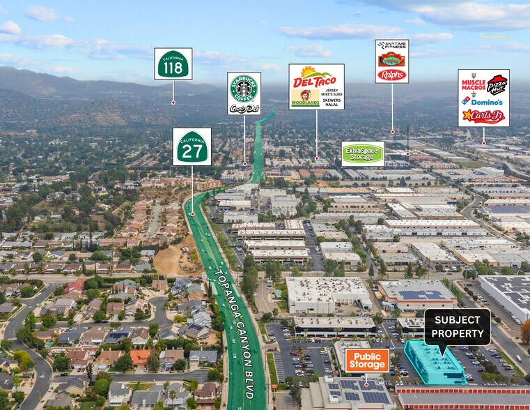 9410 Topanga Canyon Blvd, Chatsworth, CA à louer - Photo de l’immeuble – Image 2 sur 13
