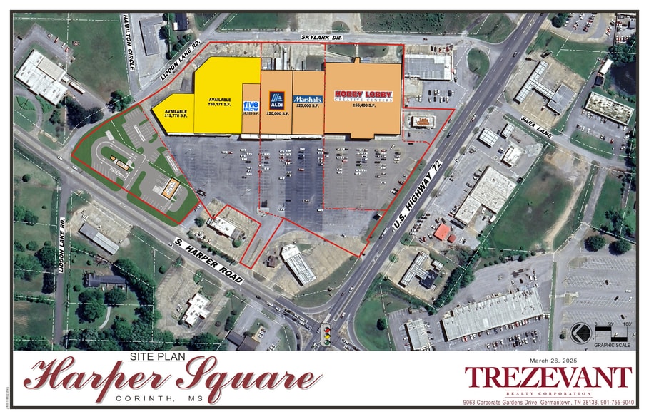 0 Harper Road, Corinth, MS à vendre - Plan de site – Image 2 sur 2