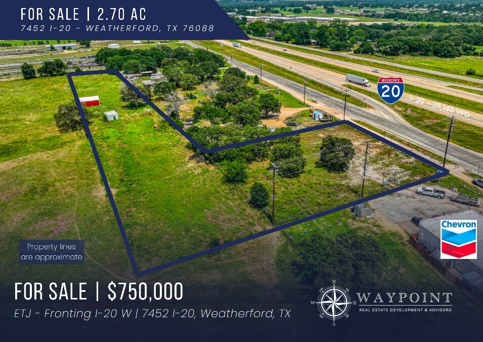 7452 Interstate 20, Weatherford, TX à vendre Photo de l’immeuble– Image 1 sur 12