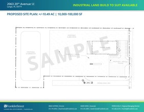 2063 20th Ave SE, Largo, FL à louer Plan de site– Image 2 sur 2