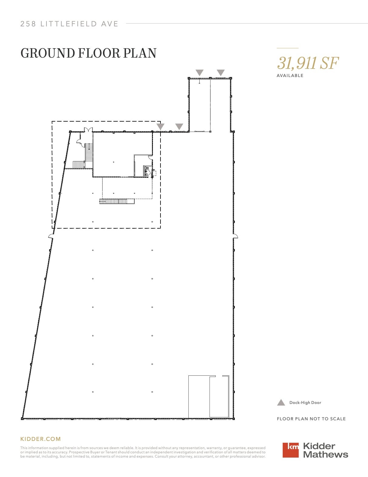 258 Littlefield Ave, South San Francisco, CA à louer Plan d’étage type– Image 1 sur 3