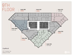 6903 Rockledge Dr, Bethesda, MD à louer Plan d’étage– Image 1 sur 1