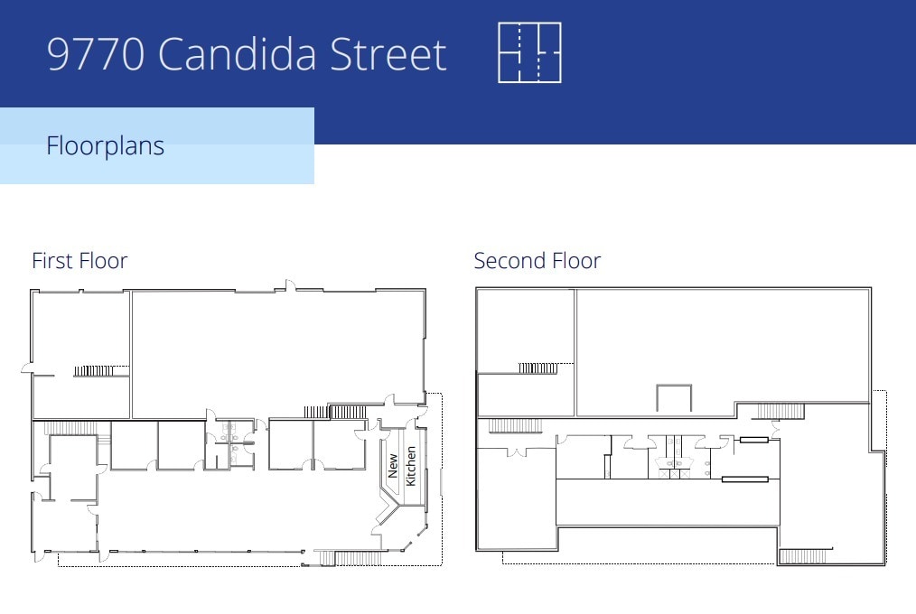 9770 Candida St, San Diego, CA à louer Plan d’étage– Image 1 sur 2