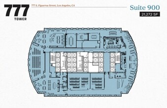 777 S Figueroa St, Los Angeles, CA à louer Plan d’étage– Image 1 sur 1