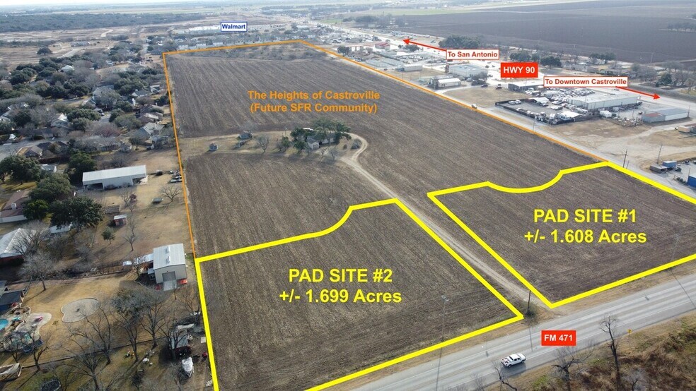 200 FM 471 N, Castroville, TX à louer - Aérien – Image 2 sur 6