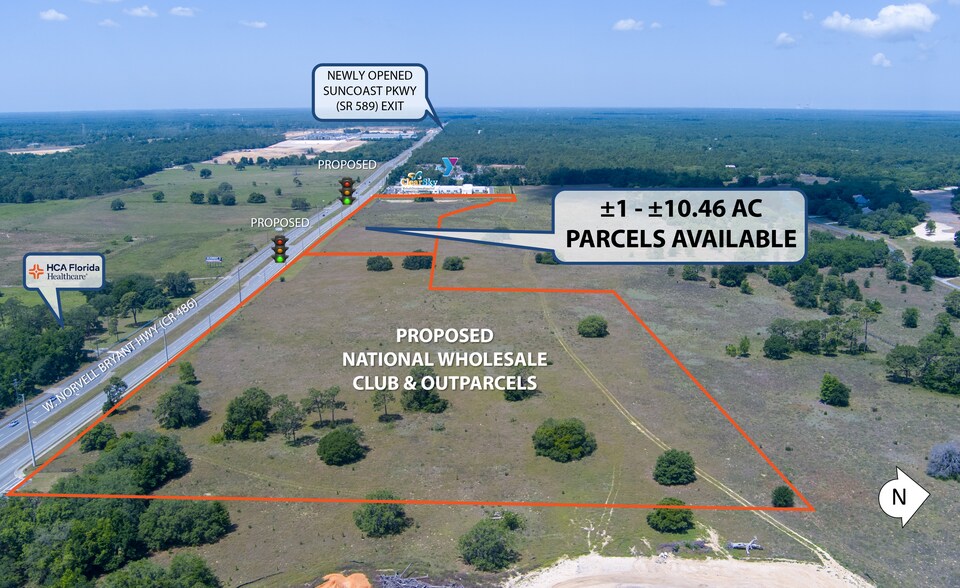 0 W Norvell Bryant Hwy, Lecanto, FL à vendre - Photo de l’immeuble – Image 2 sur 5
