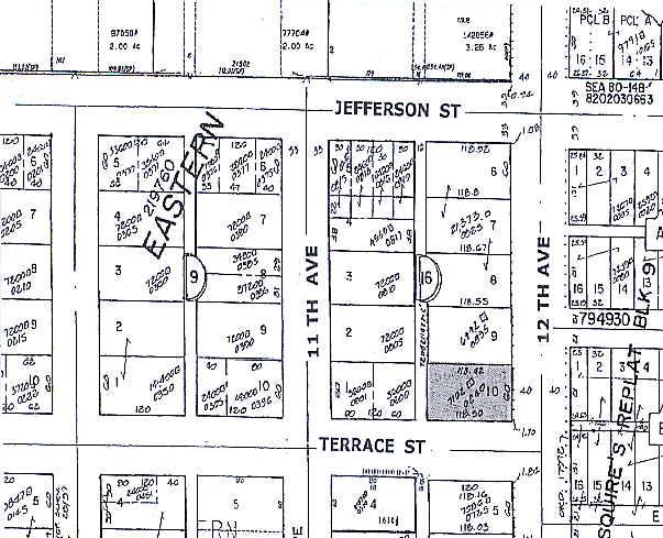 1120 E Terrace St, Seattle, WA à louer - Plan cadastral – Image 2 sur 3