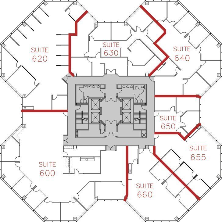 4365 Executive Dr, San Diego, CA à louer Plan d’étage– Image 1 sur 14