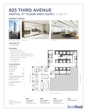 825 Third Ave, New York, NY à louer Photo intérieure– Image 1 sur 1