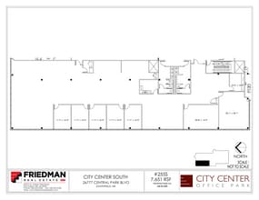 26777-26999 Central Park Blvd, Southfield, MI à louer Plan d’étage– Image 1 sur 2
