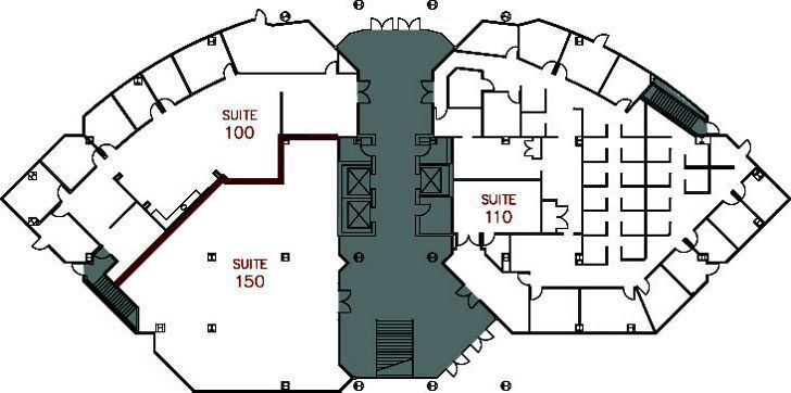 9255 Towne Centre Dr, San Diego, CA à louer Plan d’étage– Image 1 sur 1