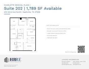410 42nd Ave N, Nashville, TN à louer Plan de site– Image 1 sur 1