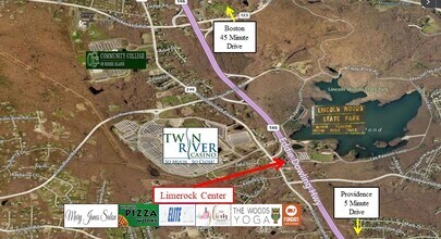 1525 Louisquisset Pike, Lincoln, RI - VUE AÉRIENNE vue de carte - Image1