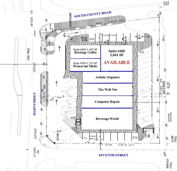 7227 W Main St, Frisco, TX à louer - Plan de site – Image 2 sur 3