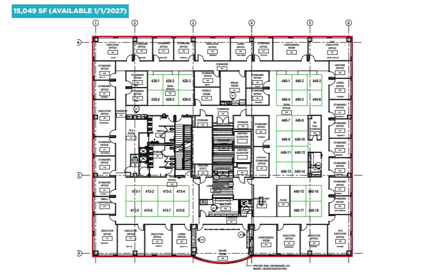 2800 Cantrell Rd, Little Rock, AR à louer Plan d’étage– Image 1 sur 1