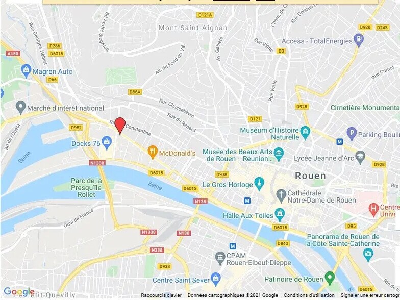 Bureau dans Rouen à vendre - Plan d’étage – Image 3 sur 8