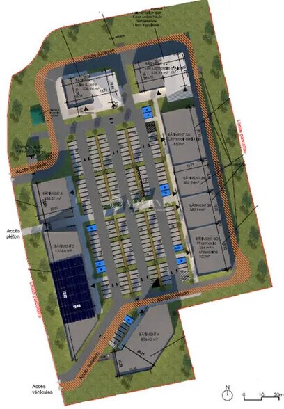 Local commercial dans Creysse à louer - Plan de site – Image 2 sur 4