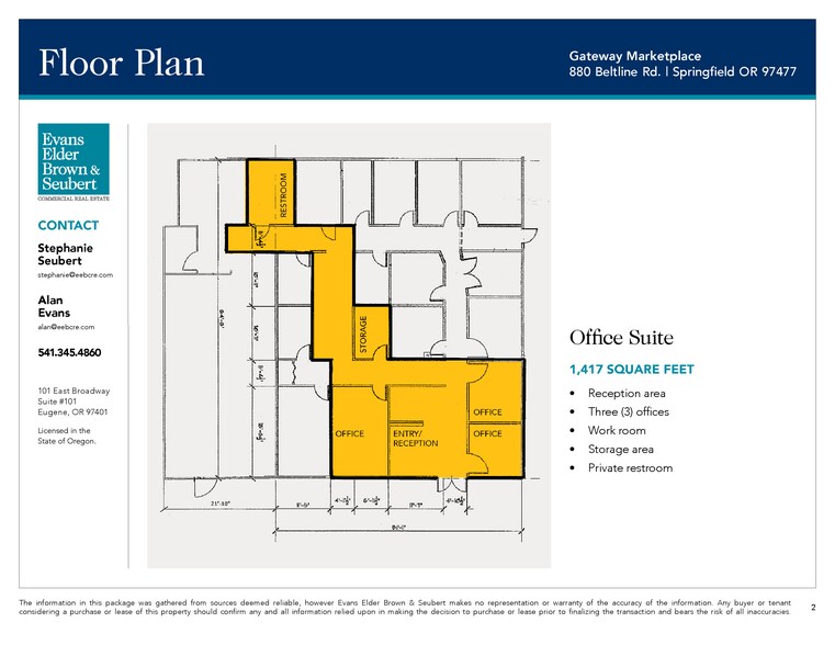 852-898 Beltline Rd, Springfield, OR à louer - Photo de l’immeuble – Image 3 sur 4