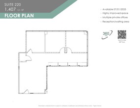 400 E Diehl Rd, Naperville, IL à louer Plan d’étage– Image 1 sur 3