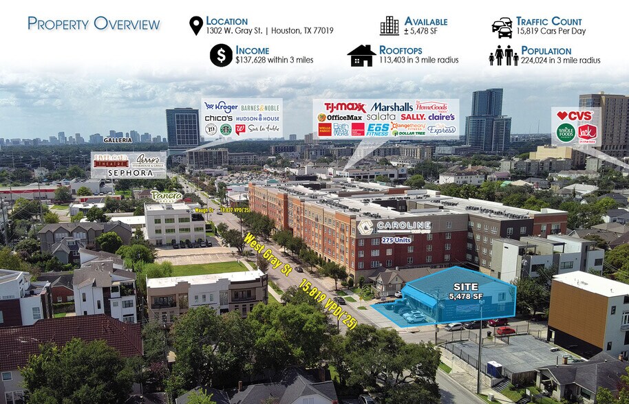 1302 W Gray St, Houston, TX à louer - Photo de l’immeuble – Image 2 sur 3