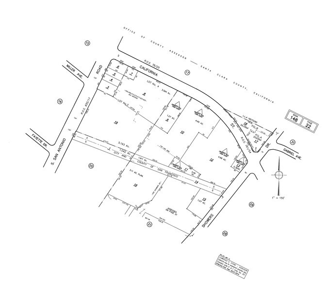 San Antonio Rd, Mountain View, CA à louer - Plan cadastral – Image 3 sur 17