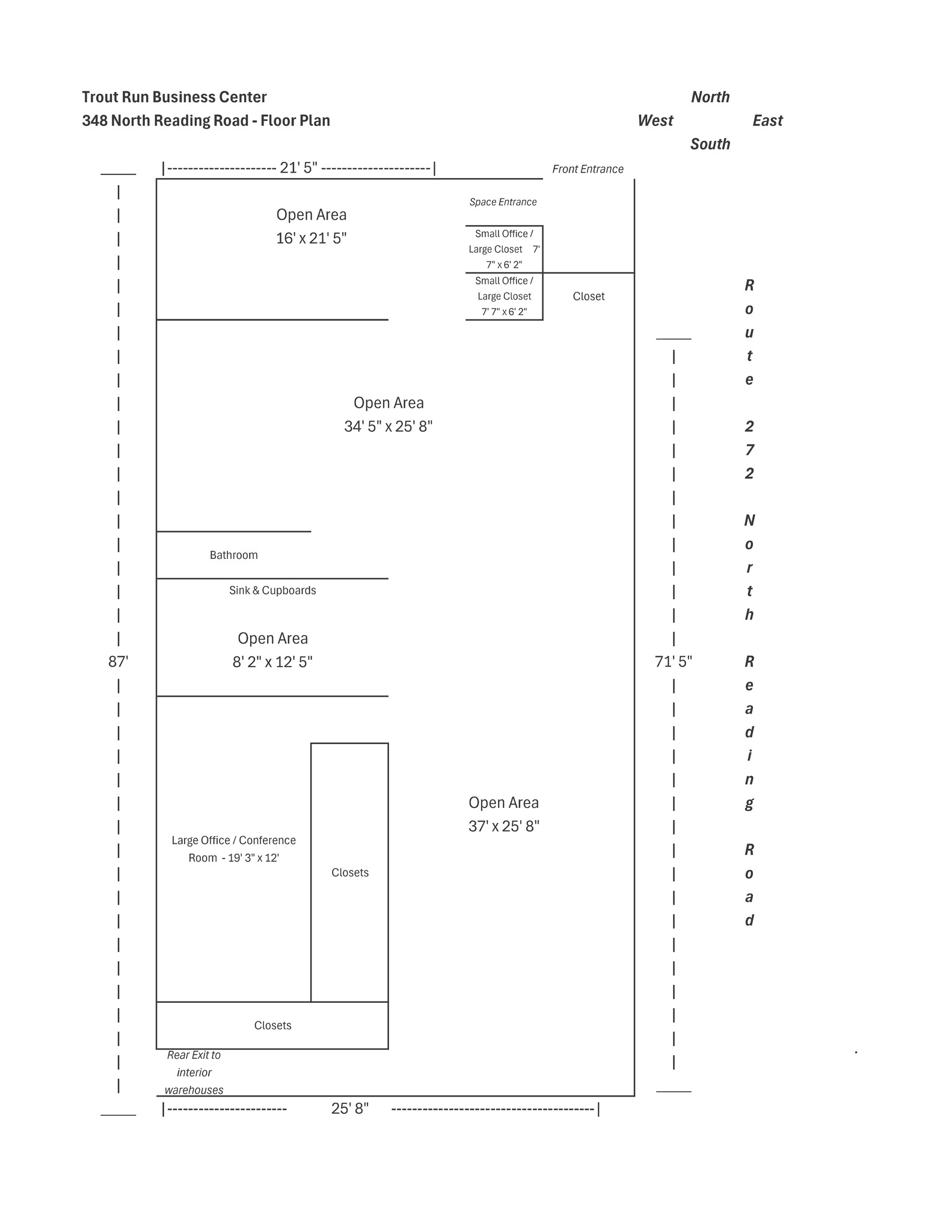 330 N Reading Rd, Ephrata, PA à louer Plan de site– Image 1 sur 19