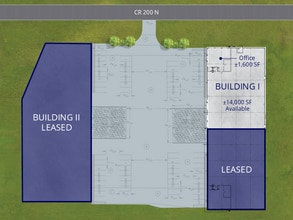 7345 W 200 N, Greenfield, IN à louer Plan de site– Image 2 sur 3