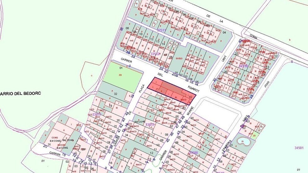 Immeuble residentiel dans Piera, Barcelona à vendre - Plan cadastral – Image 2 sur 7