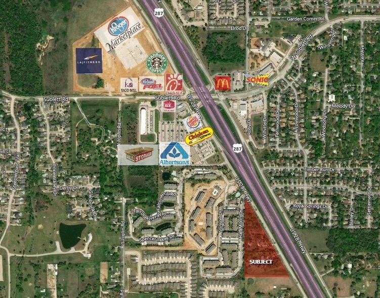 6608-6710 US 287 Frontage Rd, Arlington, TX à vendre - Photo principale – Image 1 sur 5