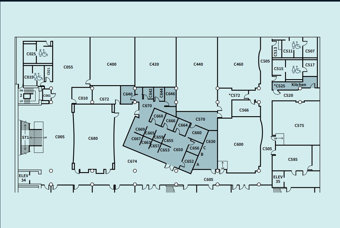 750 Hornby St, Vancouver, BC à louer Plan d’étage– Image 1 sur 1