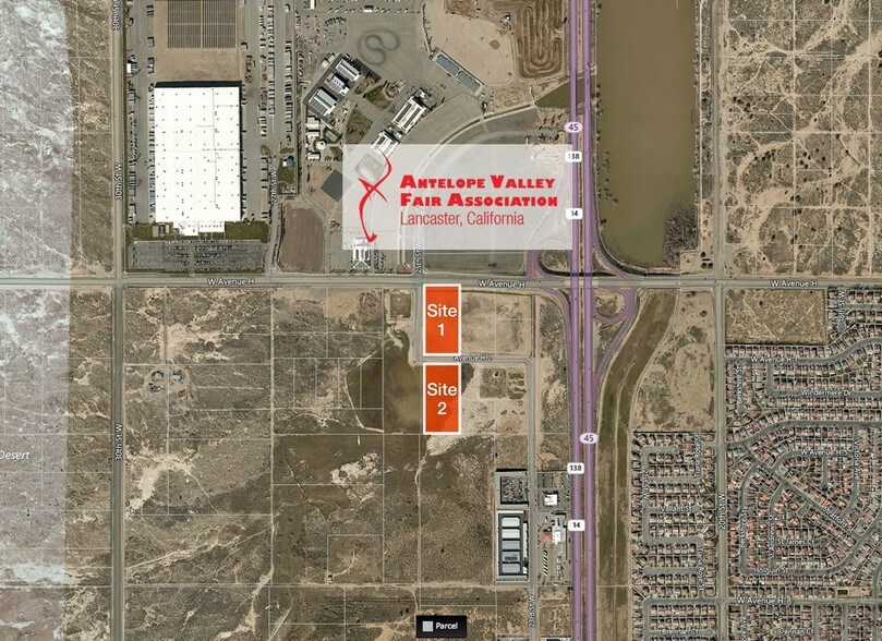 ±8.50-acre Development Site ---Lancaster portefeuille de 3 biens à vendre sur LoopNet.fr - Photo principale – Image 2 sur 2