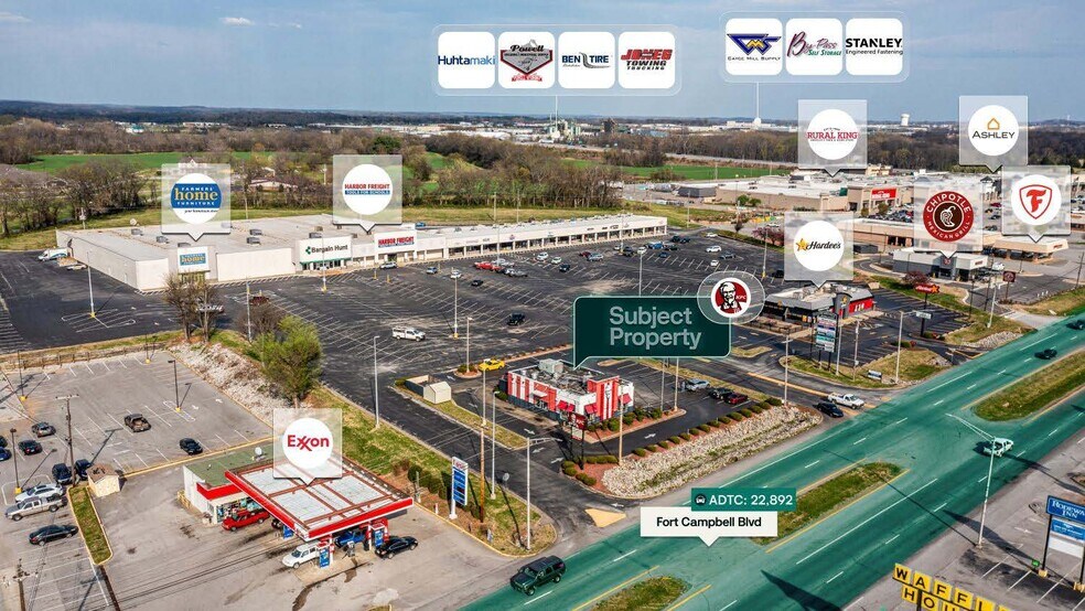 3000 Fort Campbell Blvd, Hopkinsville, KY à vendre - Photo de l’immeuble – Image 2 sur 3