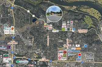 7700 Indian Trl, Little Rock, AR - VUE AÉRIENNE  vue de carte