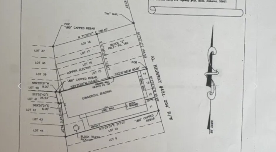 1537 Us Highway 431, Boaz, AL à vendre - Plan cadastral – Image 2 sur 2