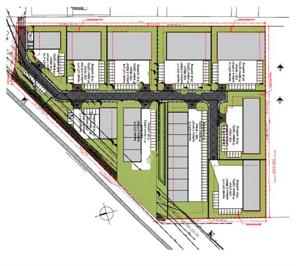 Terrain dans Villieu-Loyes-Mollon à vendre - Plan de site – Image 2 sur 4