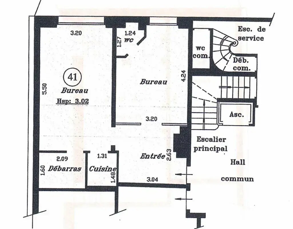 Paris, PAR 75017 -  -  - Plan d’étage - Image 1 of 1