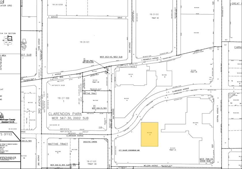 3838 N Central Ave, Phoenix, AZ à louer - Plan cadastral – Image 2 sur 69