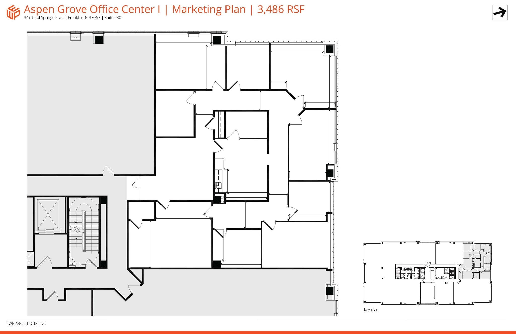 341 Cool Springs Blvd, Franklin, TN à louer Plan d’étage– Image 1 sur 1