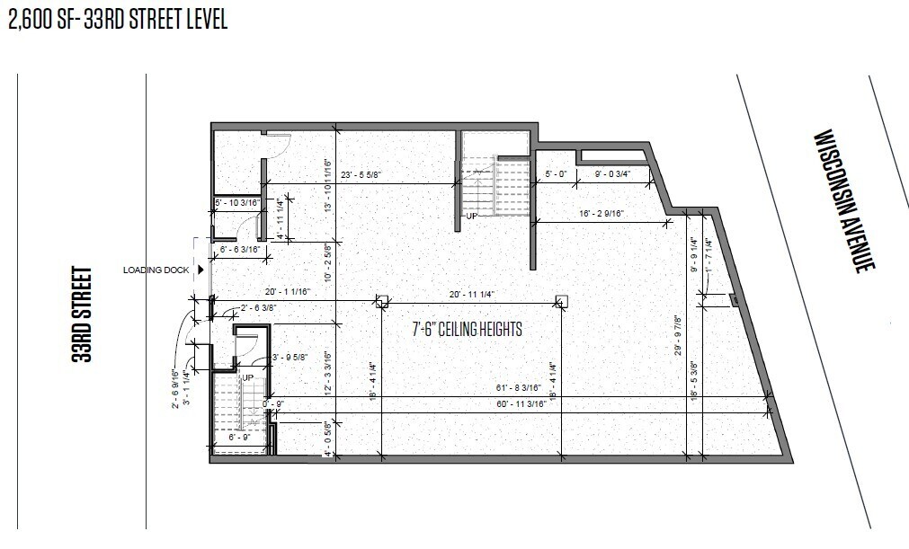 1634 Wisconsin Ave NW, Washington, DC à vendre Plan d’étage– Image 1 sur 1