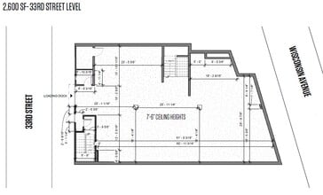 1634 Wisconsin Ave NW, Washington, DC à vendre Plan d’étage– Image 1 sur 1