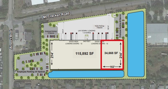 W Airport Blvd, Sanford, FL à louer - Plan de site – Image 2 sur 2