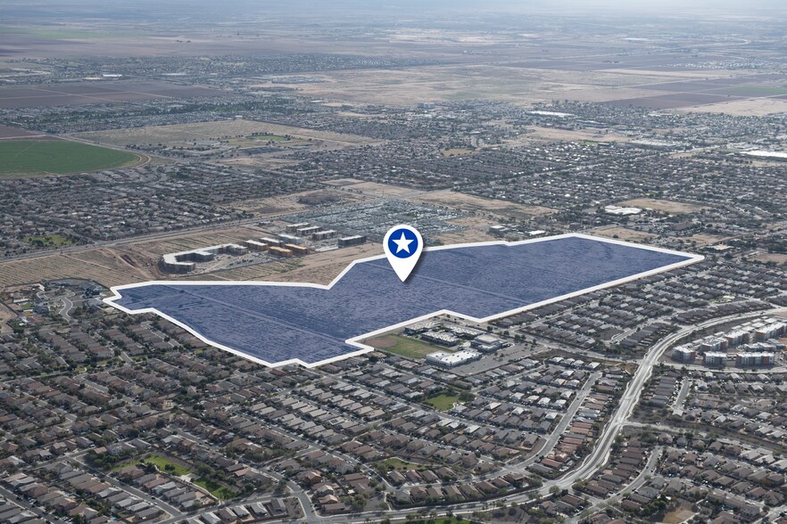 NWC of N. Colorado St & E. Cottonwood Ln ln, Casa Grande, AZ à vendre - Aérien – Image 3 sur 3