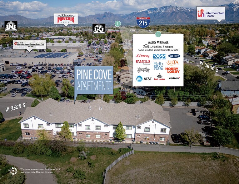3602 S 4200 W, West Valley City, UT à vendre - Aérien – Image 2 sur 12