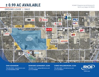 Plus de détails pour 3000 Cheyenne, North Las Vegas, NV - Terrain à vendre